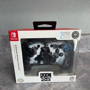 New Nintendo switch wireless controller doom 25 anniversary edition